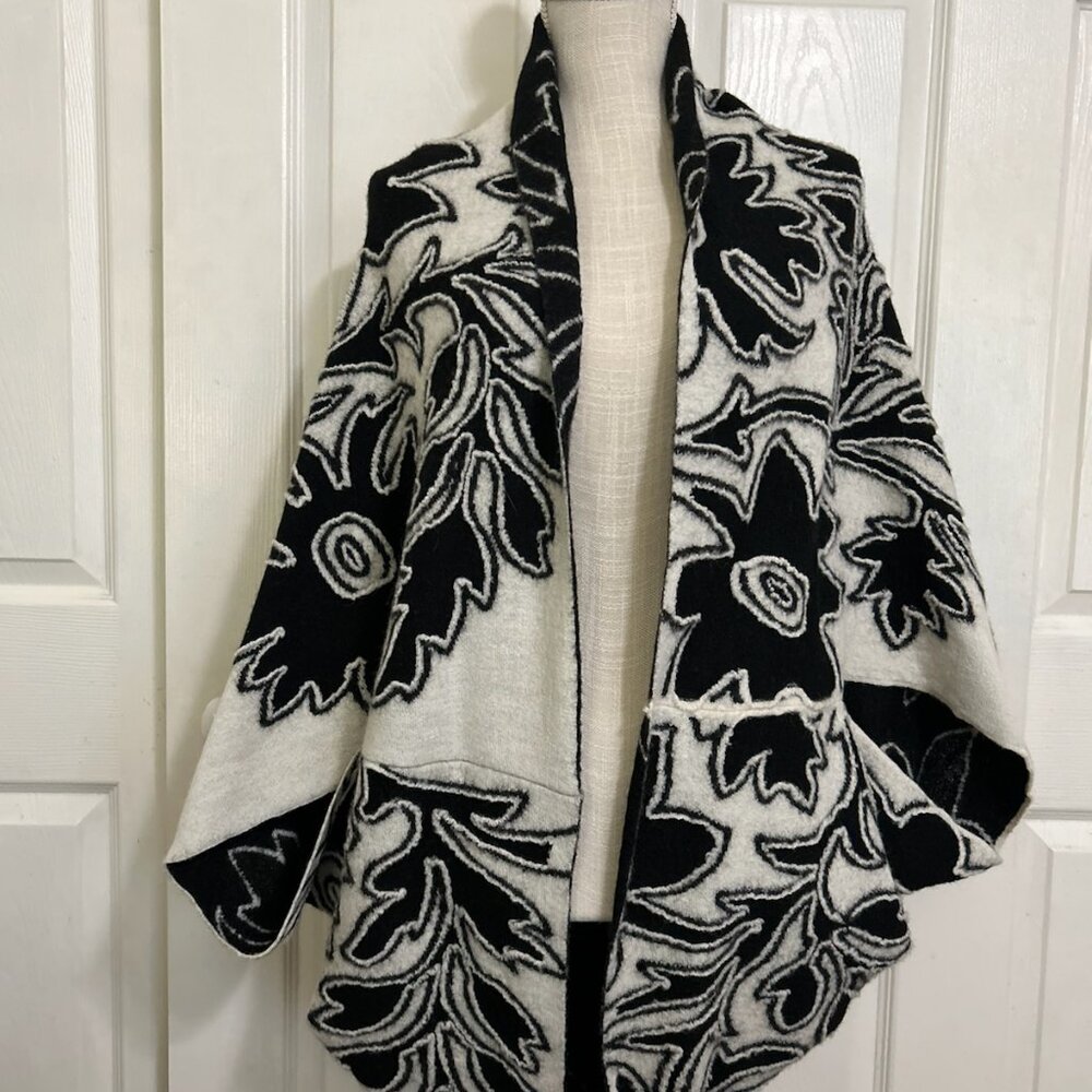 Peruvian Connection Ruana Shroud Baby alpaca wool